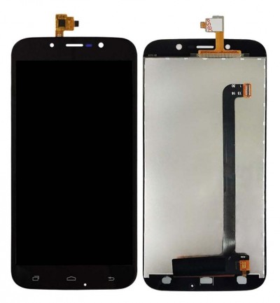 Lcd With Touch Screen For Umi Rome Black By - Maxbhi Com