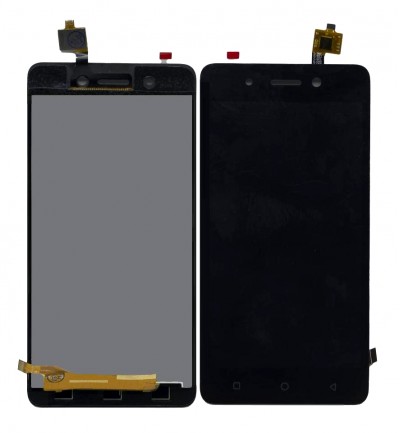 Lcd With Touch Screen For Itel A23 Black By - Maxbhi Com