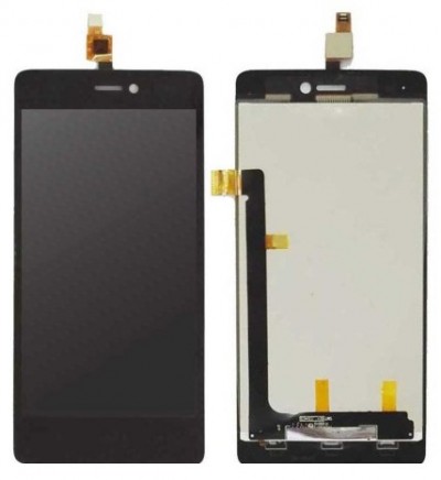 Lcd With Touch Screen For Wiko Highway Signs Black By - Maxbhi Com