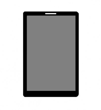 Lcd With Touch Screen For Hki 801m3g White By - Maxbhi.com