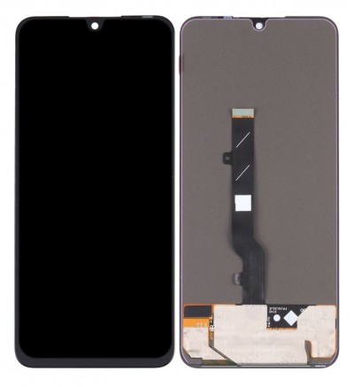 Lcd With Touch Screen For Tcl 30 5g Black By - Maxbhi Com