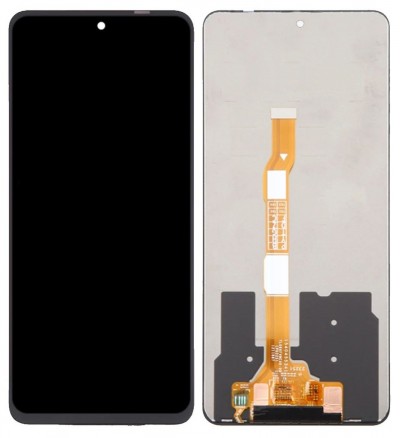 Lcd With Touch Screen For Vivo Y100i 5g Black By - Maxbhi Com