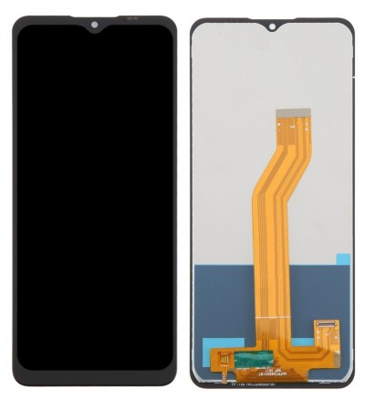 Lcd With Touch Screen For Hmd Aura 2 White By - Maxbhi Com