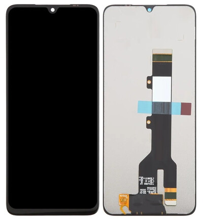 Lcd With Touch Screen For Motorola Moto G06 Power Grey Brown By - Maxbhi Com