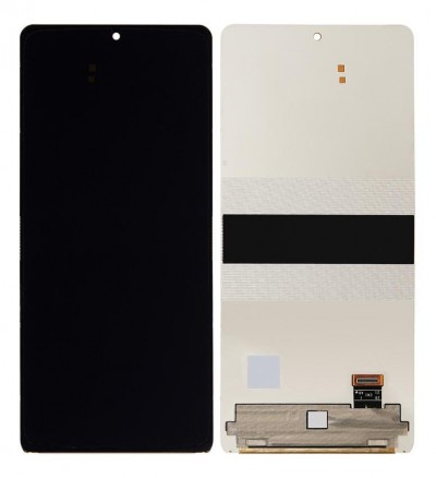 Lcd With Touch Screen For Motorola Razr 2022 Black By - Maxbhi Com