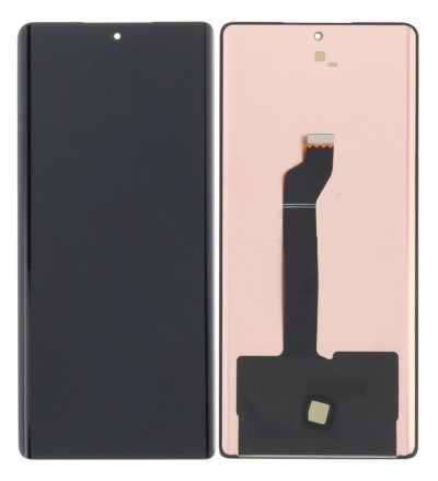 Lcd With Touch Screen For Honor 70 5g Black By - Maxbhi Com