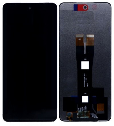 Lcd With Touch Screen For Lava Yuva 3 Black By - Maxbhi Com