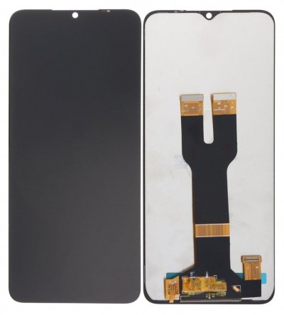 Lcd With Touch Screen For Tmobile Revvl 6 5g Black By - Maxbhi Com