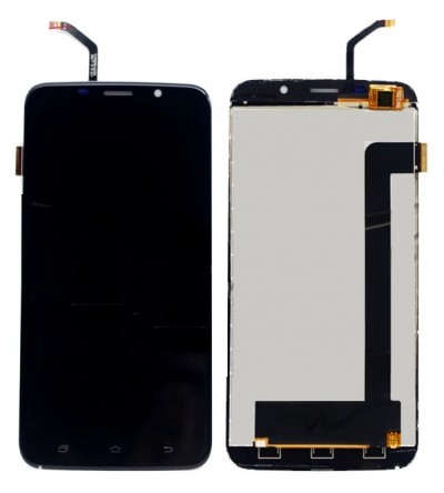 Lcd With Touch Screen For Uhans A6 3g Black By - Maxbhi Com