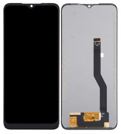 Lcd With Touch Screen For Doogee N50 Black By - Maxbhi Com