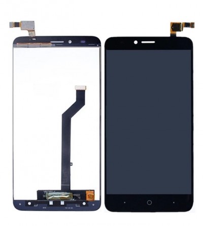 Lcd With Touch Screen For Zte Blade X Max Black By - Maxbhi Com