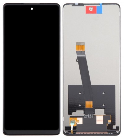 Lcd With Touch Screen For Tcl Stylus 5g Black By - Maxbhi Com