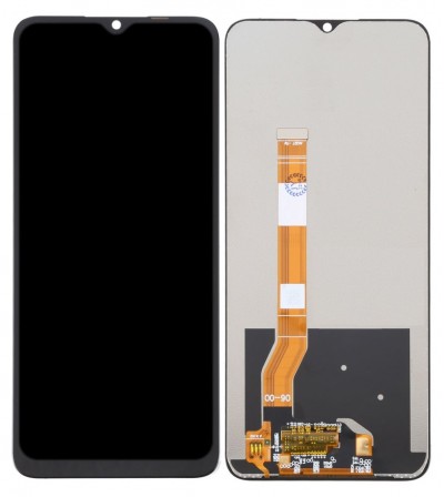 Lcd With Touch Screen For Oppo A78 Black By - Maxbhi Com