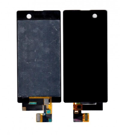 Lcd With Touch Screen For Sony Xperia M5 Dual Black By - Maxbhi Com