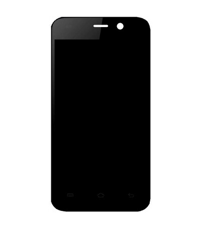 Lcd With Touch Screen For Qmobile Noir X35 White By - Maxbhi Com