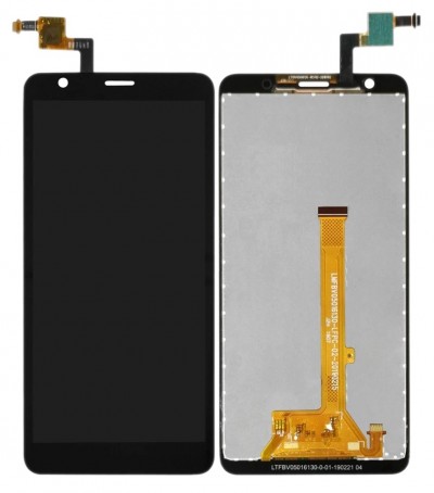 Lcd With Touch Screen For Zte Blade L8 Black By - Maxbhi Com