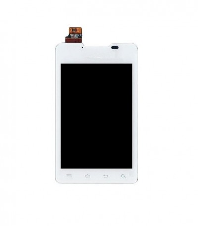 Lcd With Touch Screen For Motorola Motoluxe Xt389 White By - Maxbhi.com