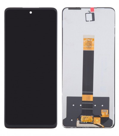 Lcd With Touch Screen For Tcl 50 Se Black By - Maxbhi Com