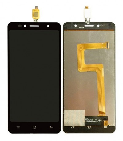 Lcd With Touch Screen For Siswoo C50 Black By - Maxbhi Com