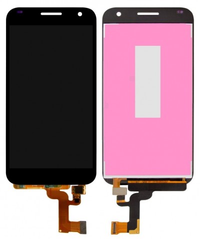 Lcd With Touch Screen For Huawei Ascend G7 Black By - Maxbhi Com