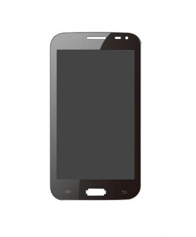Lcd With Touch Screen For Hitech S550 Amaze Black By - Maxbhi.com