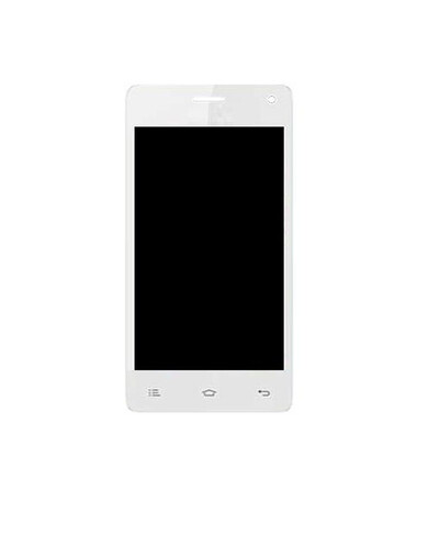 Lcd With Touch Screen For Celkon Q3k Power White By - Maxbhi.com
