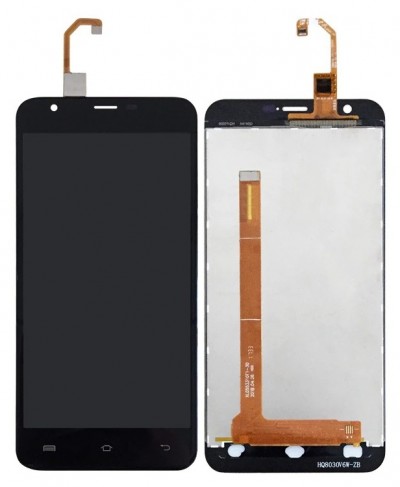 Lcd With Touch Screen For Oukitel U7 Max Black By - Maxbhi Com