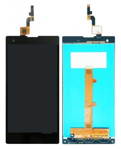 Display for Infinix Zero X506 Black (Combo Folder) by Maxbhi.com