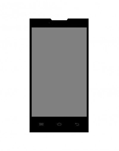 Lcd With Touch Screen For Rage Magic 40bx Black By - Maxbhi.com