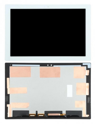 Lcd With Touch Screen For Sony Xperia Z4 Tablet Lte White By - Maxbhi Com