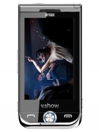 LCD with Touch Screen for Intex IN 8810 V.Show - Black