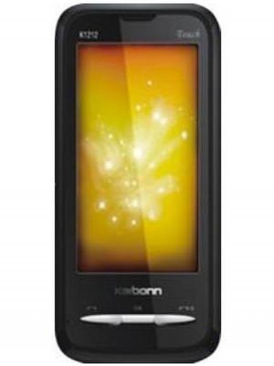 LCD with Touch Screen for Karbonn K1212 - Black
