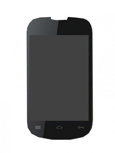 Lcd With Touch Screen For Hitech S100 Amaze Black By - Maxbhi.com