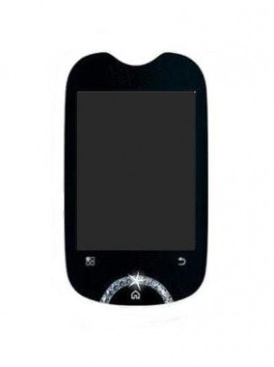 Lcd With Touch Screen For Micromax A55 Bling 2 White By - Maxbhi.com