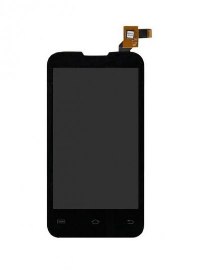 Lcd With Touch Screen For Micromax A87 Ninja 4.0 Black By - Maxbhi.com