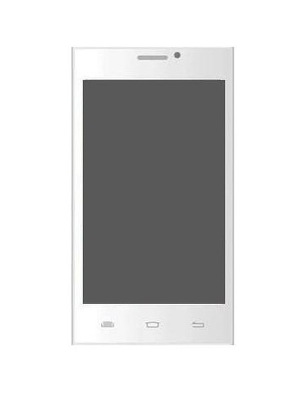 Lcd With Touch Screen For Jivi Jsp 38 White By - Maxbhi.com