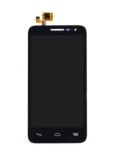 Lcd With Touch Screen For Alcatel Pop D5 Black By - Maxbhi Com