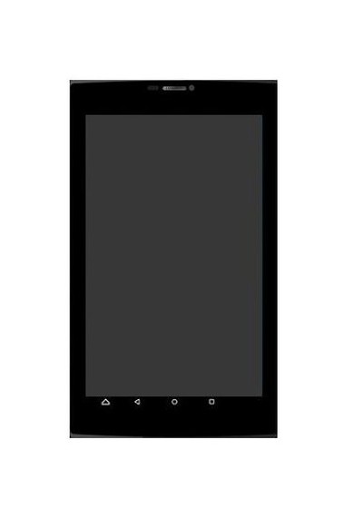 Lcd With Touch Screen For Micromax Canvas Tab P702 Black By - Maxbhi.com