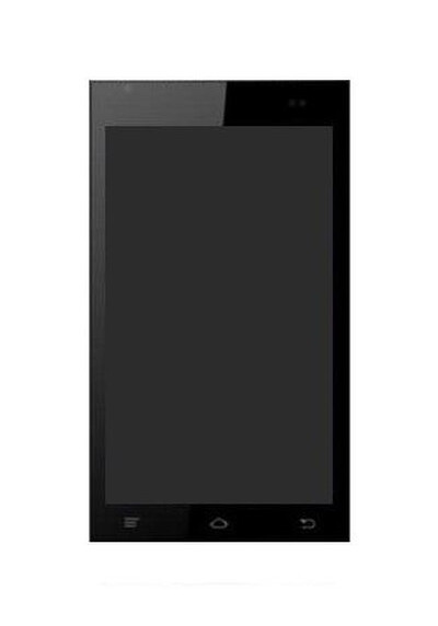 Lcd With Touch Screen For Spice Stellar 440 Mi440 Black By - Maxbhi.com