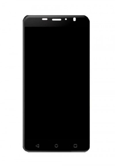 Lcd With Touch Screen For Yezz Andy 5e5 White By - Maxbhi Com