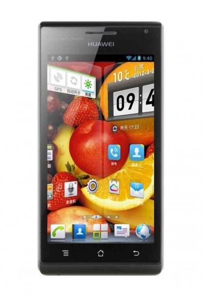 LCD with Touch Screen for Huawei Ascend P1 XL U9200E - Pink