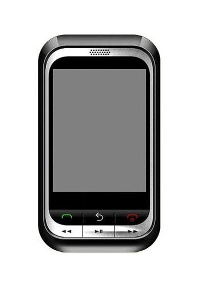 Lcd With Touch Screen For Spice M5460 Flo Black Grey By - Maxbhi.com