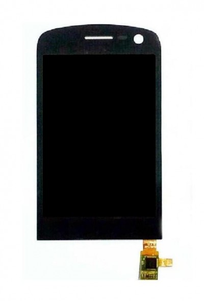 Lcd With Touch Screen For Lenovo A60 Black By - Maxbhi.com