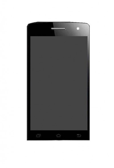 Lcd With Touch Screen For Hitech S430 Amaze Black By - Maxbhi.com