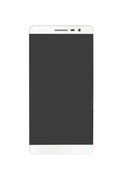 Lcd With Touch Screen For Lava Fuel F1 White By - Maxbhi.com