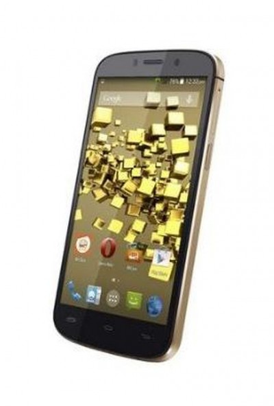 Display for Micromax Canvas Gold Black (Combo Folder) by Maxbhi.com