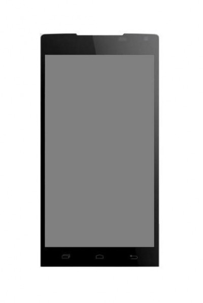 Lcd With Touch Screen For Intex Aqua Hd White By - Maxbhi.com