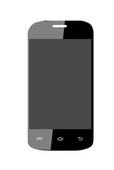 Lcd With Touch Screen For Lemon T159 White By - Maxbhi.com