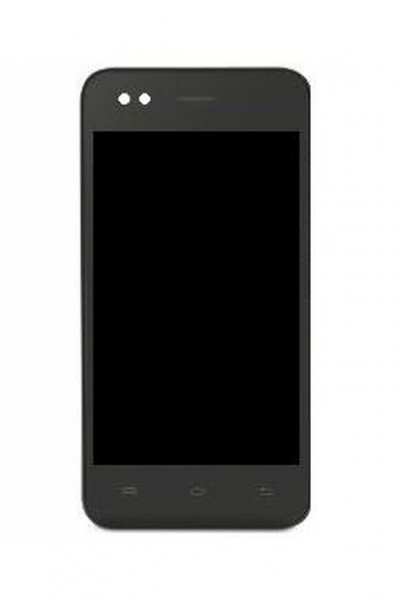 Lcd With Touch Screen For Lava A50 Black By - Maxbhi.com