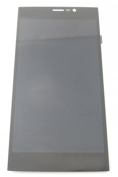 Lcd With Touch Screen For Wiko Ridge Fab 4g Black By - Maxbhi Com